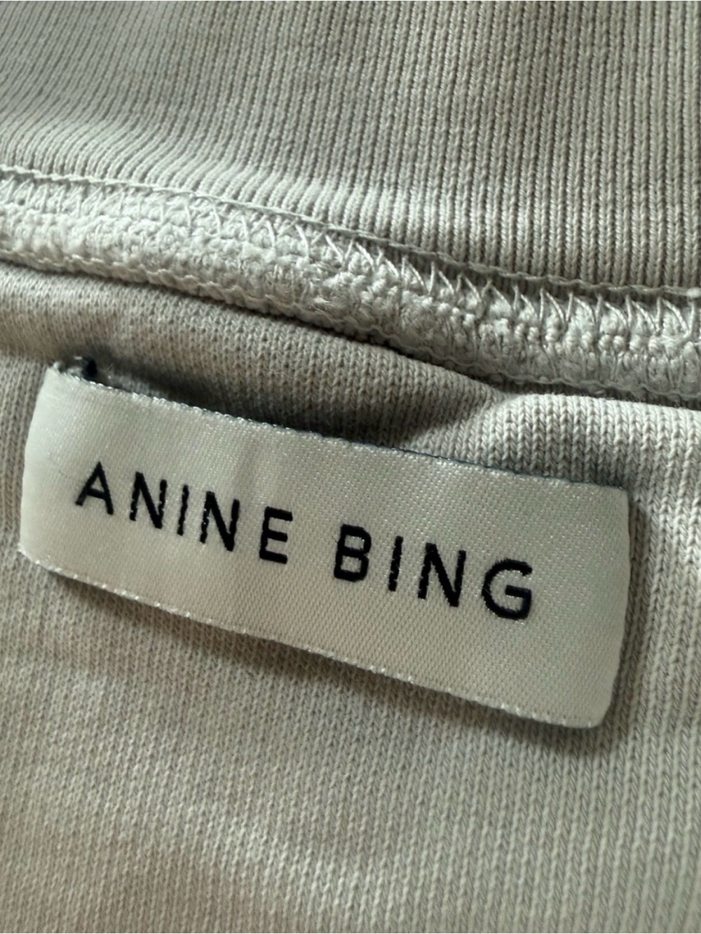 Anine Bing Cream Graphic Tiger Sweatshirt - Picture 9 of 10